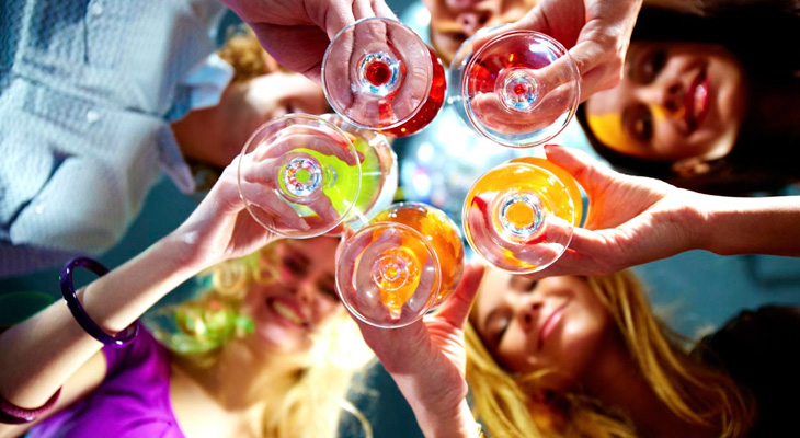 Отдых с выпивкой